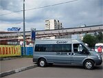 Бесплатный автобус Genser в пункт аренды автомобилей АрендаАвто-кзл на ул.Добролюбова