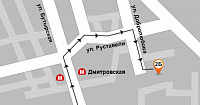Схема проезда в АрендаАвто-кзл